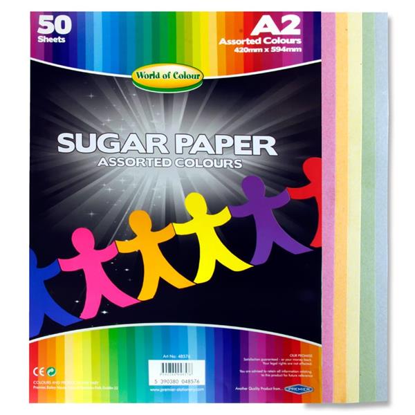 Coloured Sugar Paper