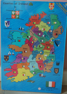 Ireland wooden puzzle
