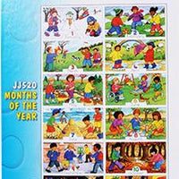 Months of the Year Wooden Puzzle